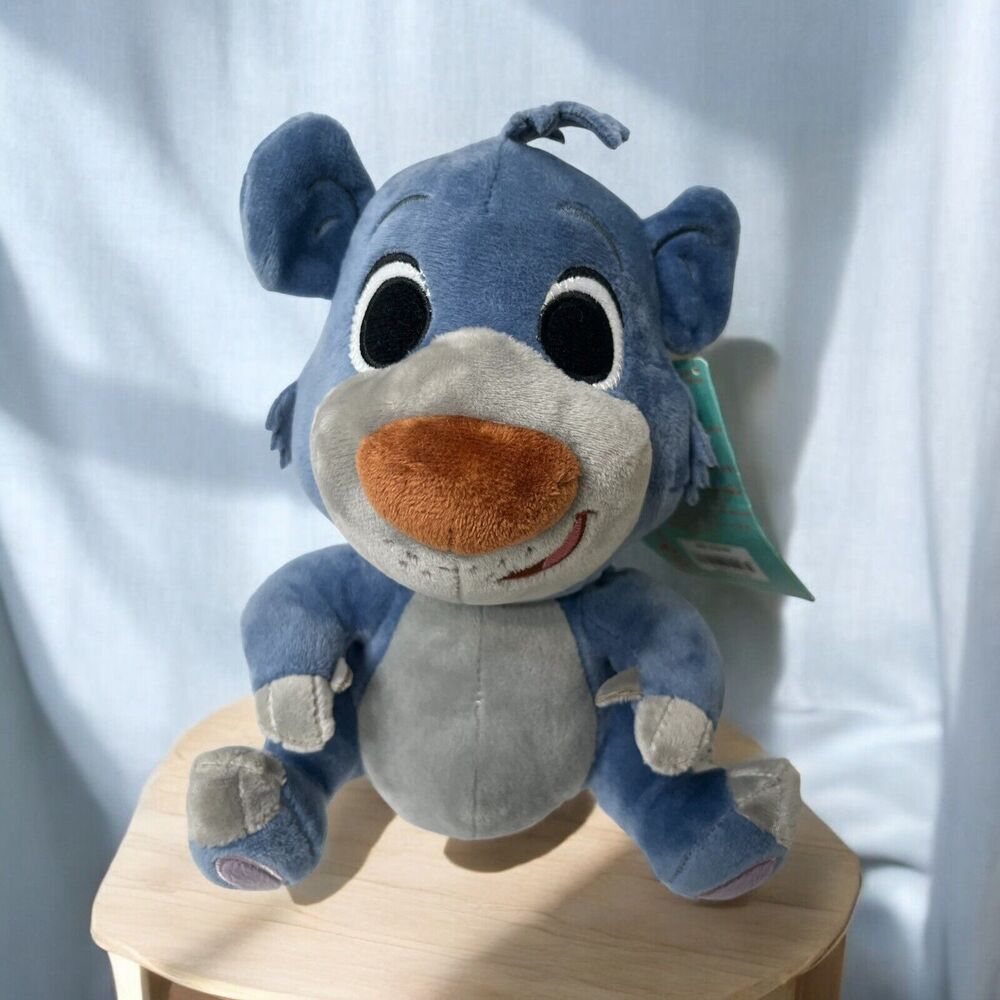 NWT Disney The Jungle Book‎ Baloo 8” Plush Bear Furrytale Friends Stuffed animal